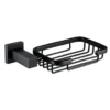 Harbour Clarity Matt Black Soap Basket