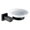 Harbour Clarity Matt Black Soap Dish