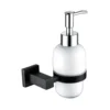 Harbour Clarity Matt Black Soap Dispenser