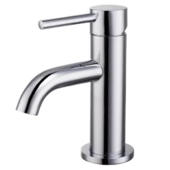 Harbour Clarity Mini Cloakroom Basin Mixer Tap & Waste - Chrome