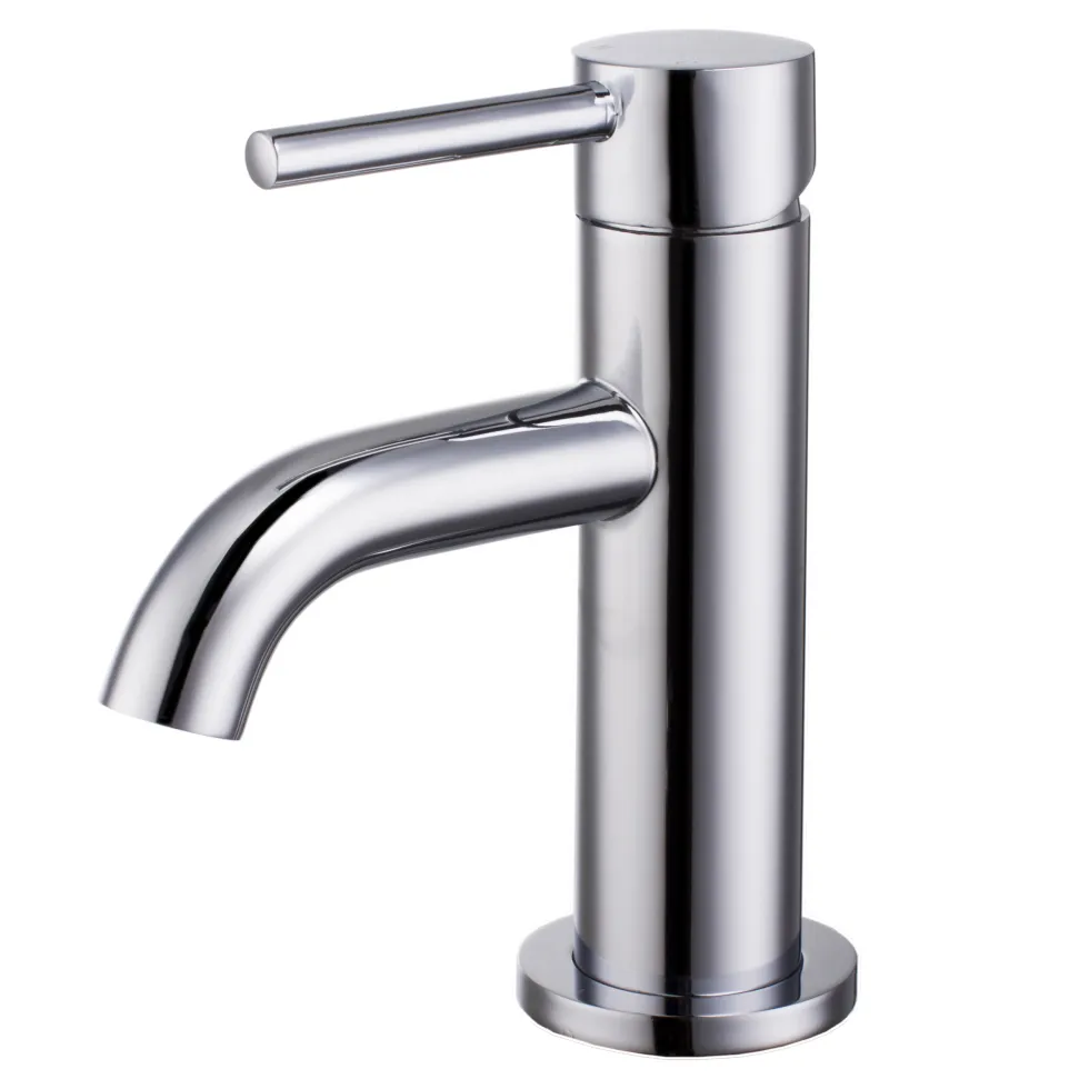 Harbour Clarity Mini Cloakroom Basin Mixer Tap & Waste - Chrome