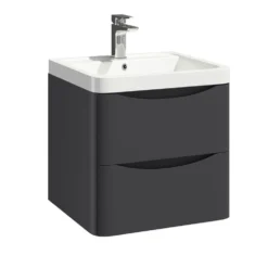 Harbour Clarity 500mm Wall Mounted Vanity Unit & Basin