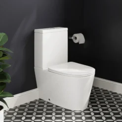 Harbour Clarity Rimless Back to Wall Close Coupled Toilet & Soft Close Seat