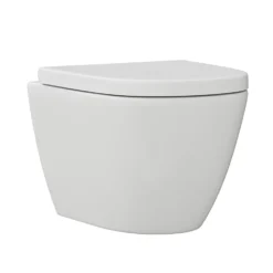 Harbour Clarity Rimless Wall Hung Toilet & Soft Close Seat
