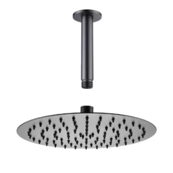 Harbour Clarity Round Shower Head with Ceiling Arm