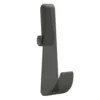 Harbour Contour Smoked Black Robe Hook for Frameless Enclosures