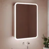 Harbour Design LED Mirrored Cabinet with Demister Pad & Shaver Socket - 500 x 700mm