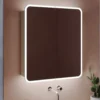 Harbour Design LED Mirrored Cabinet with Demister Pad & Shaver Socket - 600 x 700mm