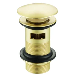 Harbour Fluted Mini Mono Basin Mixer Tap & Waste