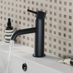 Harbour Fluted Mono Basin Mixer Tap & Waste