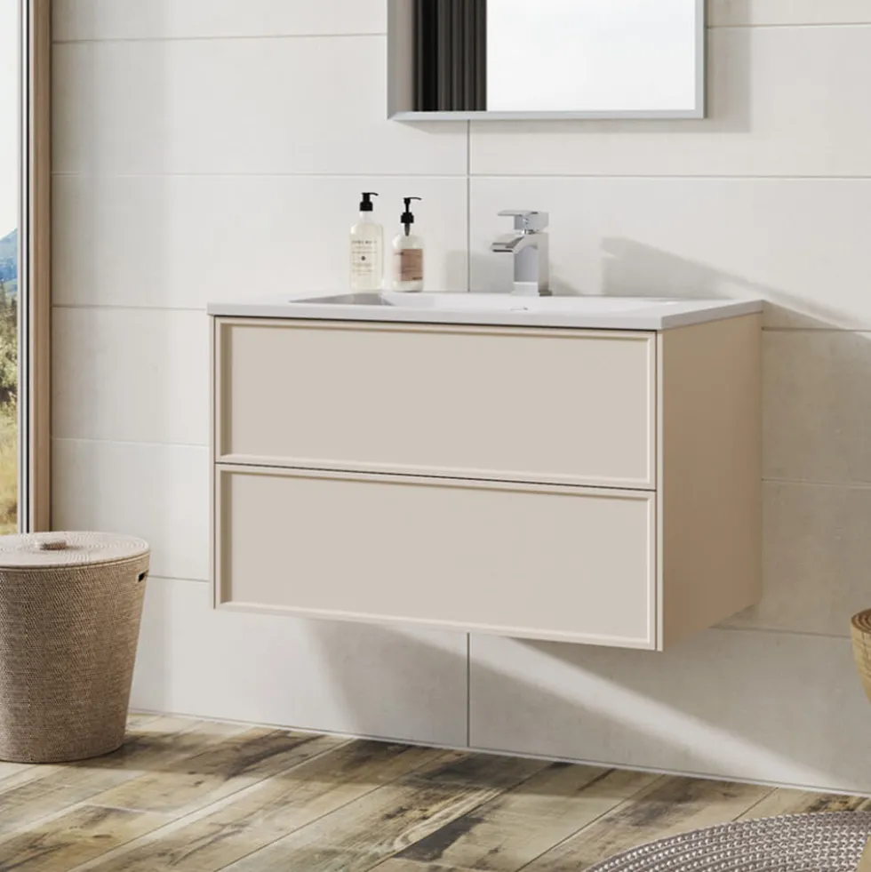 Harbour Form 800mm Wall Mounted Vanity Unit & Basin