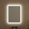 Harbour Glow LED Illuminated Mirror with Demister Pad & Shaver Socket - 500 x 700mm