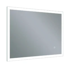 Harbour Glow LED Mirror with Demister Pad & Infrared Touch Button - 800 x 600mm