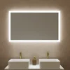 Harbour Glow LED Mirror with Demister Pad & Shaver Socket - 1000 x 600mm