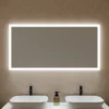Harbour Glow LED Mirror With Demister Pad & Shaver Socket - 1200 X 600mm
