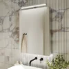 Harbour Grace LED Mirror Cabinet with Demister Pad & Shaver Socket - 500 x 600mm