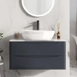 Harbour Grace 560mm Countertop Basin - Matt White or Gloss White
