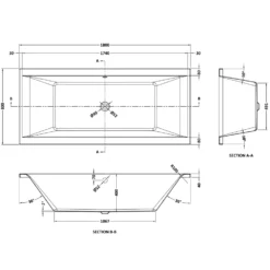 Harbour Icon Bathroom Suite with Rimless Toilet & Double Ended Bath