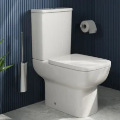 Harbour Icon Bathroom Suite with Rimless Toilet & Double Ended Bath