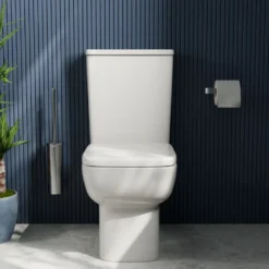 Harbour Icon Bathroom Suite with Rimless Toilet & Double Ended Bath