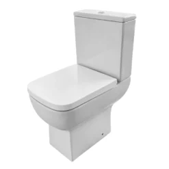 Harbour Icon 550mm Compact Projection Toilet & Wrap Over Soft Close Seat