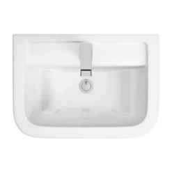 Harbour Icon 550mm 1 Tap Hole Basin & Semi Pedestal