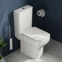 Harbour Icon Rimless Comfort Height Close Coupled Toilet & Soft Close Seat