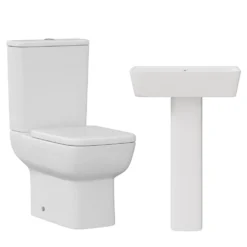 Harbour Icon Rimless Toilet & Basin Bathroom Suite
