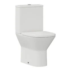 Harbour Identity Close Coupled Rimless Back to Wall Toilet & Soft Close Seat