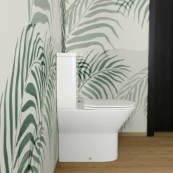 Harbour Identity Close Coupled Rimless Back to Wall Toilet & Soft Close Seat