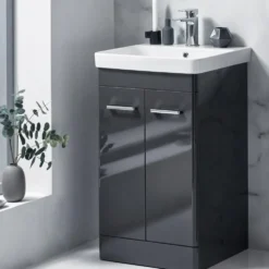 Harbour Identity 500mm Floorstanding Vanity Unit & Basin