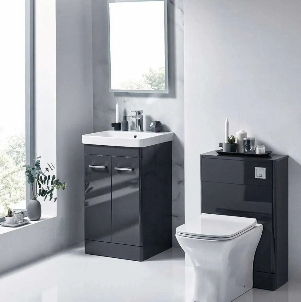 Harbour Identity 500mm Floorstanding Vanity Unit & Basin