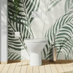 Harbour Identity Rimless Back to Wall Toilet & Soft Close Seat