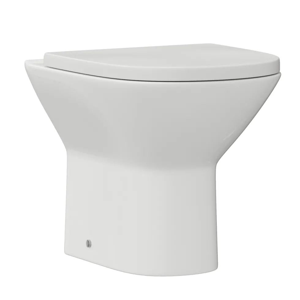 Harbour Identity Rimless Back to Wall Toilet & Soft Close Seat