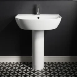 Harbour Identity Rimless Toilet & Basin Bathroom Suite