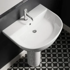 Harbour Identity Rimless Toilet & Basin Bathroom Suite