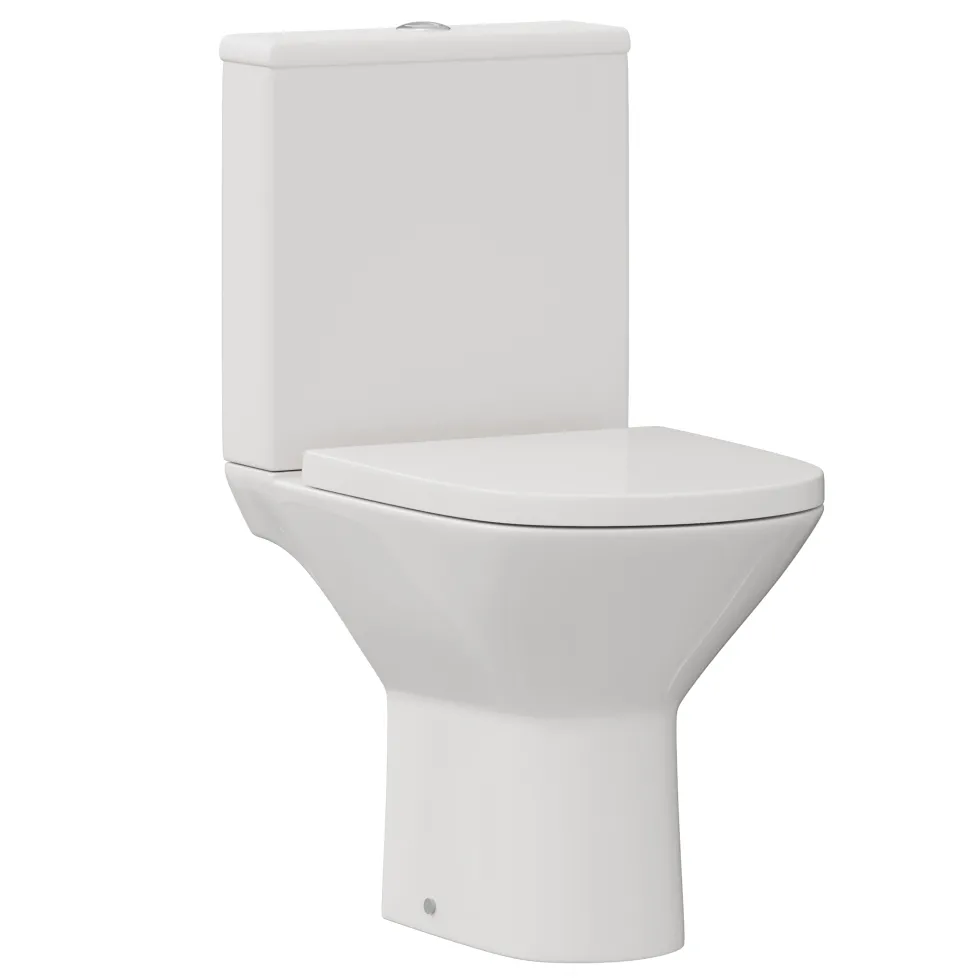 Harbour Identity Rimless Toilet & Basin Bathroom Suite