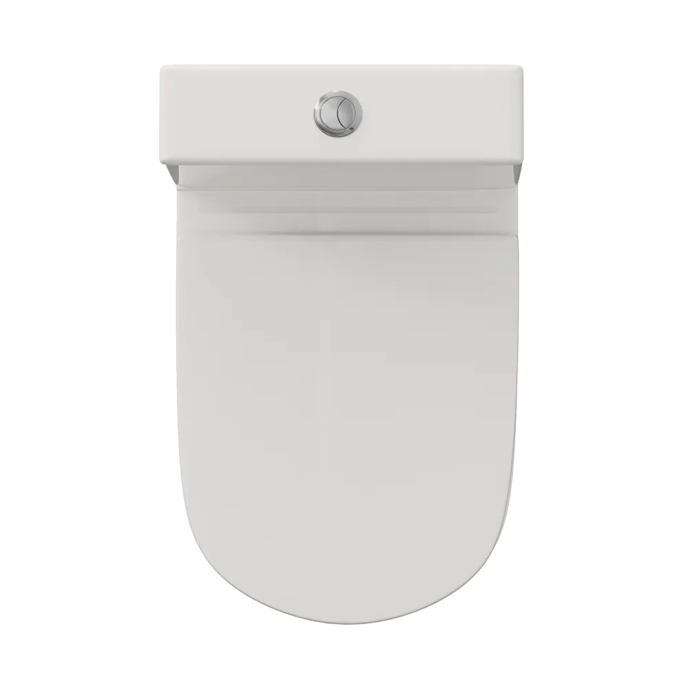 Harbour Identity Rimless Toilet & Basin Bathroom Suite