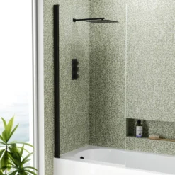 Harbour i8 Easy Clean 8mm Single Panel Bath Screen - 1500 x 800mm