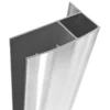 Harbour i6 & i8 Chrome Shower Enclosure Extension Piece