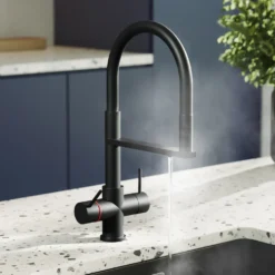 Harbour 4-in-1 Flexi Spout Instant Boiling Water Tap with WRAS-Approved Digital Boiler & Filter