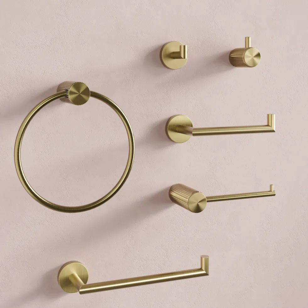Harbour Knurled Robe Hook