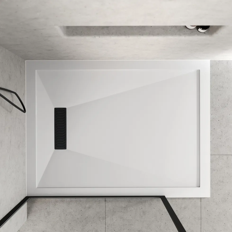 Harbour Linear 25mm Luxury Stone Rectangular Shower Tray - 9 Sizes
