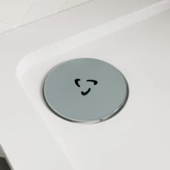 Harbour Luxury 90mm Metal Topped Shower Tray Waste