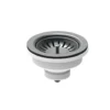 Harbour 90mm PVD Gunmetal Basket Strainer Kitchen Sink Waste