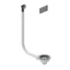 Harbour 90mm PVD Gunmetal Basket Strainer Kitchen Sink Waste & Overflow Covers