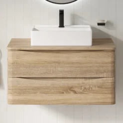 Harbour Origin 900mm Wall Mounted Vanity Unit & Countertop
