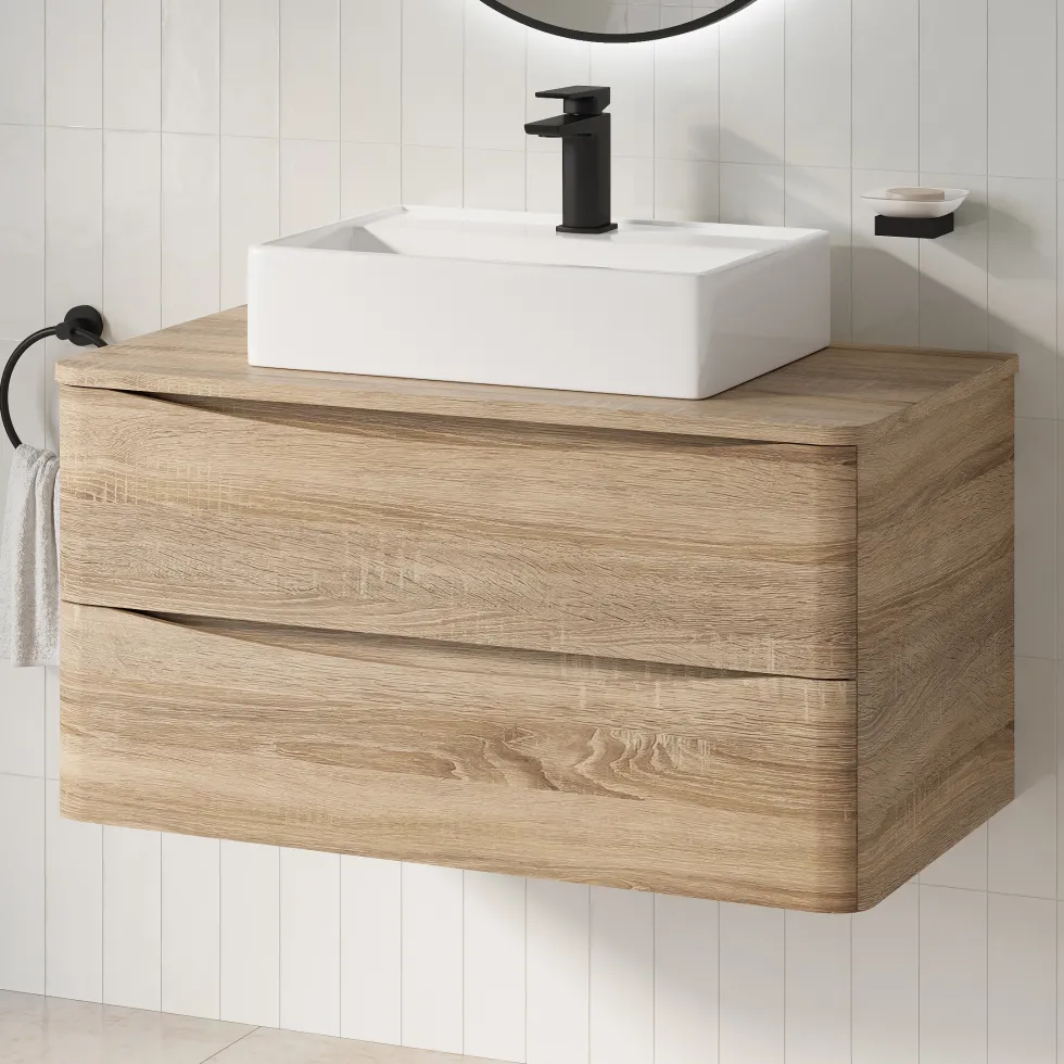 Harbour Origin 900mm Wall Mounted Vanity Unit & Countertop