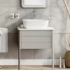 Harbour Serenity 630mm Floorstanding Unit & Worktop - French Grey