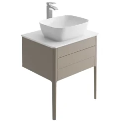 Harbour Serenity 630mm Floorstanding Unit & Worktop - French Grey